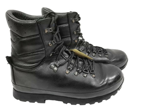 Black altberg defender boots - altberg,